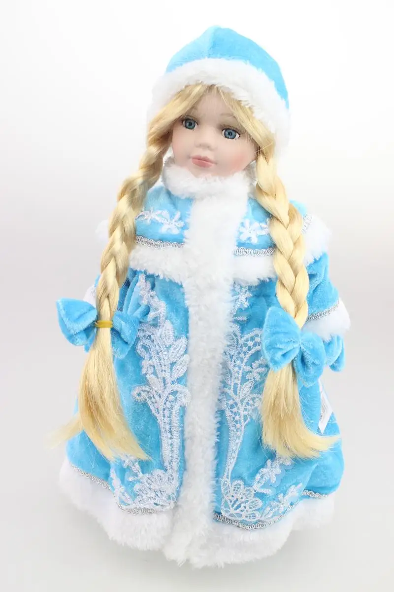 30 см русский реалистичные Reborn Baby Doll Девушка Рождественский подарок Санта Клаус снег принцесса кукла фигурки героев Bonecas Brinquedos