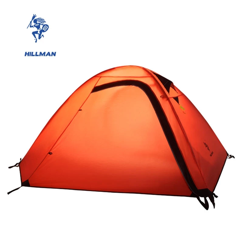 Hillman 2 Person Outdoor Tent Aluminum Poles Hiking Waterproof Camping