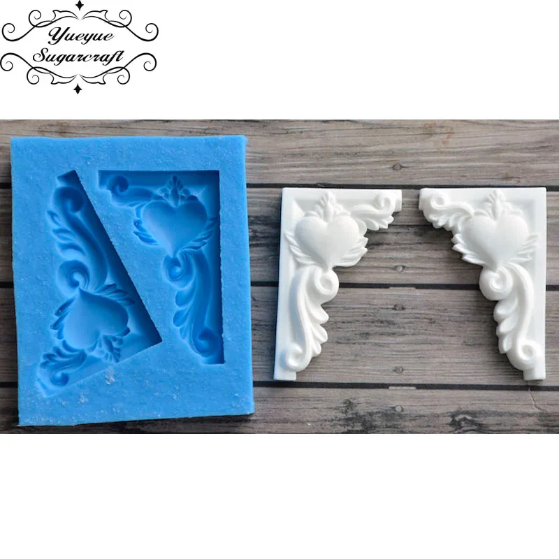 Yueyue Sugarcraft новейшая силиконовая форма для помадки инструменты украшения тортов