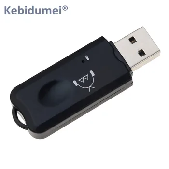 

kebidumei USB Bluetooth V2.1 Audio Stereo Receiver Wireless Handsfree bluetooth Adapter Dongle Kit for Speaker for iphone Car