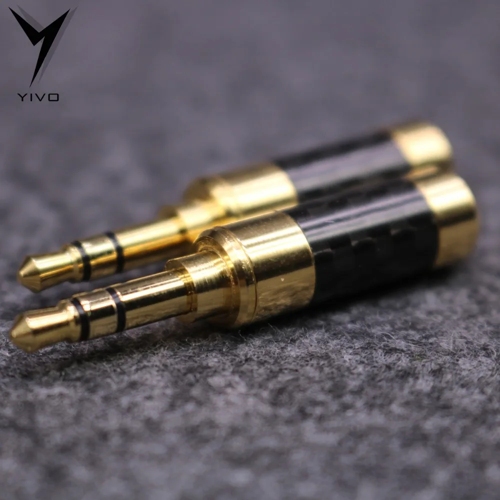 Аудиоразъемы GuangZhou YIVO 10 шт. штекер Hi end 1/8 стереоразъем 3 5 мм диаметр 6 для