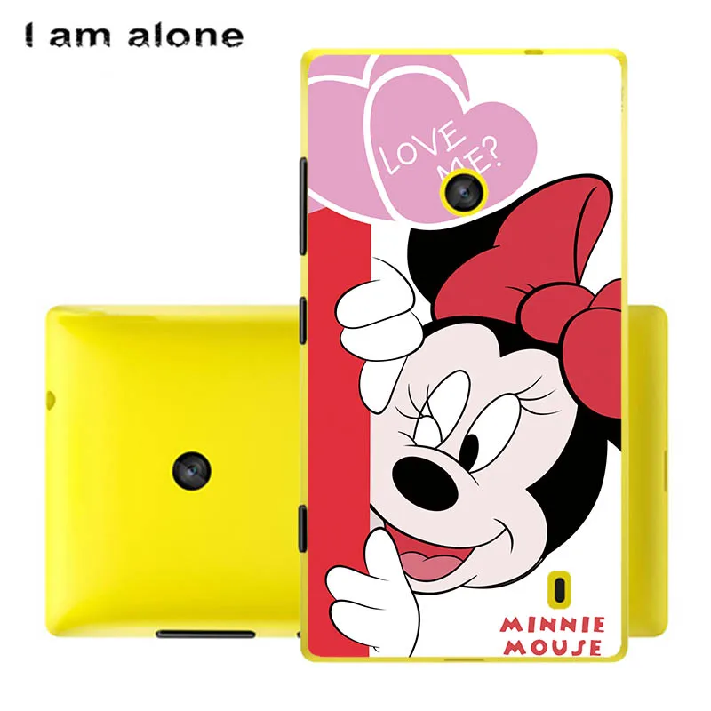 Чехлы для телефонов I am alone для microsoft Nokia Lumia 520 4,0 дюйма, мягкий ТПУ мобильный Модный Цветной чехол для Nokia 520 - Цвет: Soft TPU HH57
