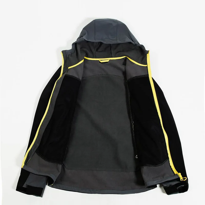 SCRIOSADH брендовая мягкая оболочка куртка мужская верхняя одежда водонепроницаемая ветрозащитная флисовая куртка для альпинизма и катания на лыжах