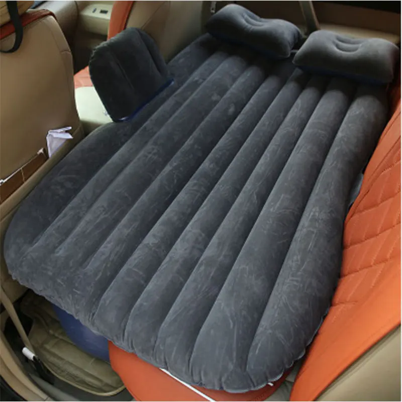 Высококачественные автомобильные аксессуары, надувной матрас, автомобильная кровать+ воздушный насос+ подушка, автомобильная надувная кровать для путешествий, автомобильная кровать для путешествий