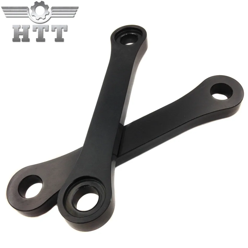 

Послепродажное обслуживание, бесплатная доставка, запчасти для мотоциклов, мотоциклов, велосипедов, опускающиеся звенья, подходят для Kawasaki 1987-2007 KL KLR 650 Black