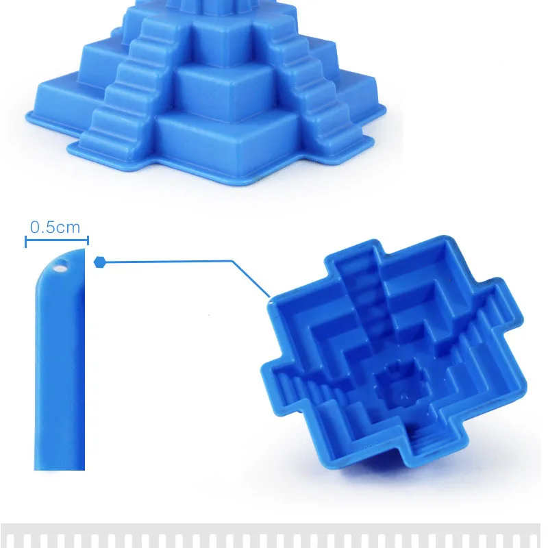 6 шт. песок пляж модель замка дети пляж замок водные инструменты игры смешные Развивающие игрушки для детей Купание открытый лучший подарок