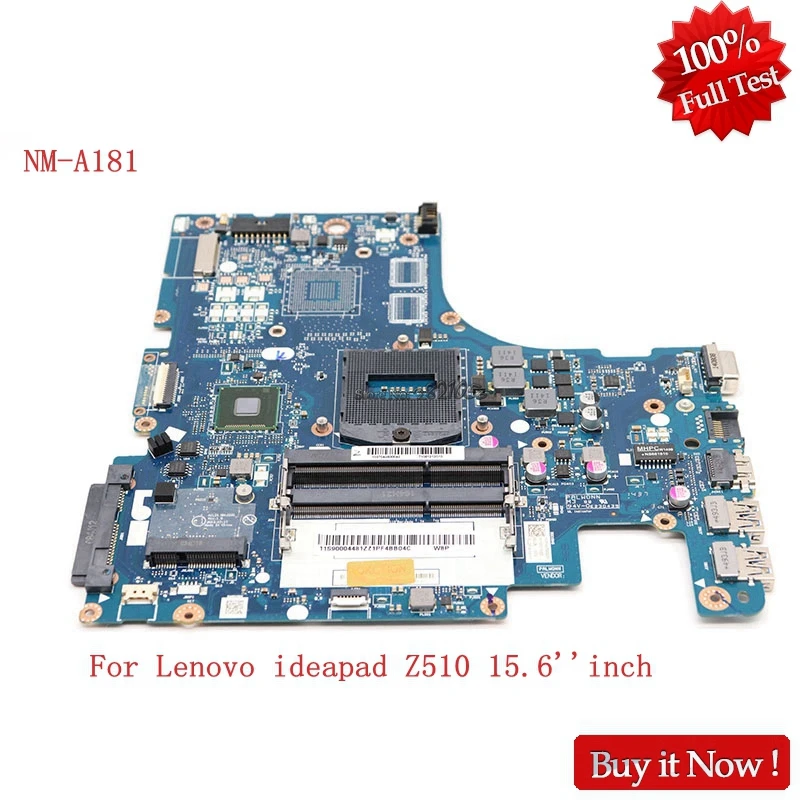 NOKOTION NM-A181 Notebook Mainboad For Lenovo ideapad Z510 15.6'' inch Laptop Motherboard AILZA HD4400 Tested NOKOTION NM-A181 Notebook Mainboad For Lenovo ideapad Z510 15.6'' inch Laptop Motherboard AILZA HD4400 Tested