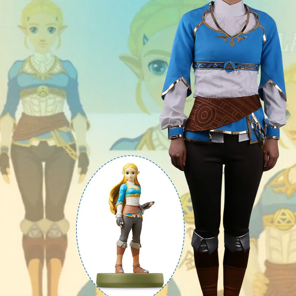 

Game The Legend of Zelda Breath of the Wild Princess Full Set COSPLAYONSEN