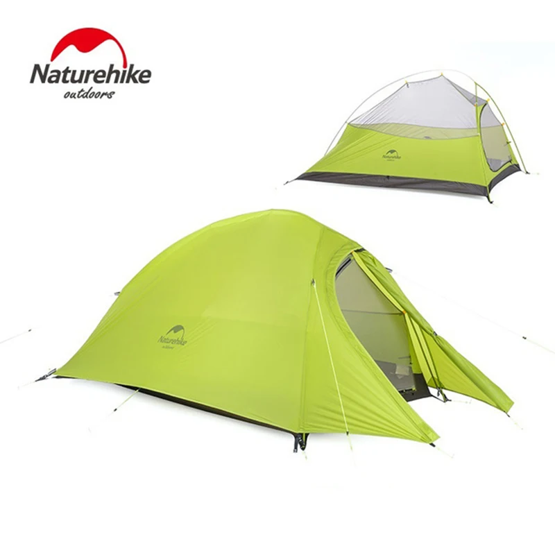 Naturehike Tent 1.2kg 20D Silicone Fabric Ultralight 2 Person Double