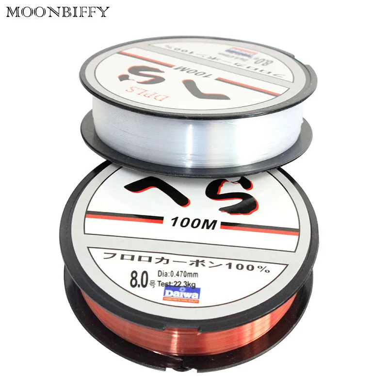 High Quality 100M Daiwa Nylon Line Available 0.1 0.5mm 1.9 18.5kg Nylon