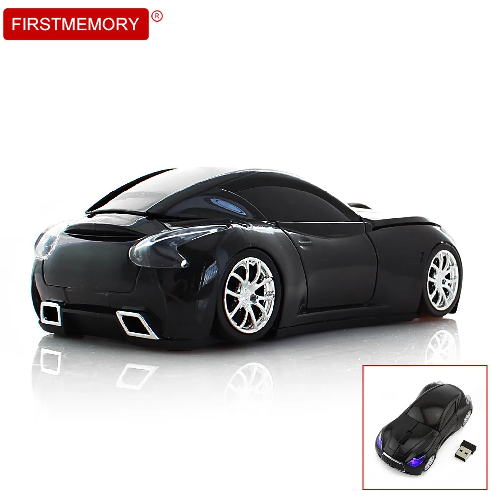 Беспроводная мышь новая мини Спортивная Автомобильная Мышь 2 4 ГГц USB