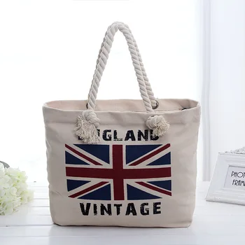 

Factory custom fashion bags wholesale cloth bags of casual shopping trip shoulder bag
