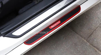 

Rubber Door sill scuff plate Guards Sills Welcome pedal -SPORTS