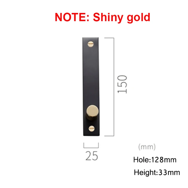 Gold +black /knurled/textured Simple Kitchen Knobs And Handles