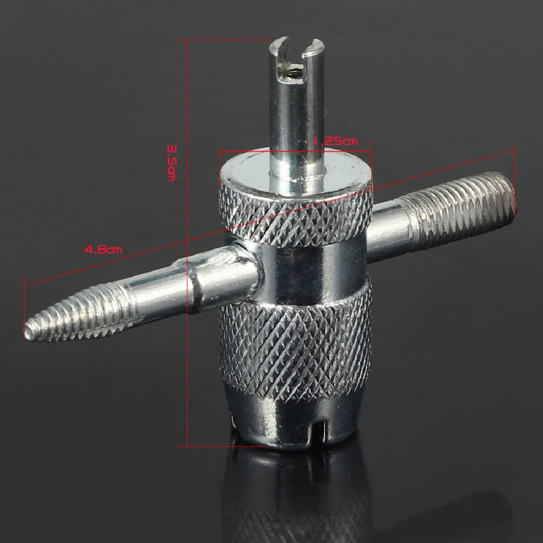 4 In 1 Tire Screwdriver Valve Stem Repair Tool For Car Truck Bicycle Tire With 4pcs Valve Cores Remover Installer 4-Way Tool 4 In 1 Tire Screwdriver Valve Stem Repair Tool For Car Truck Bicycle Tire With 4pcs Valve Cores Remover Installer 4-Way Tool