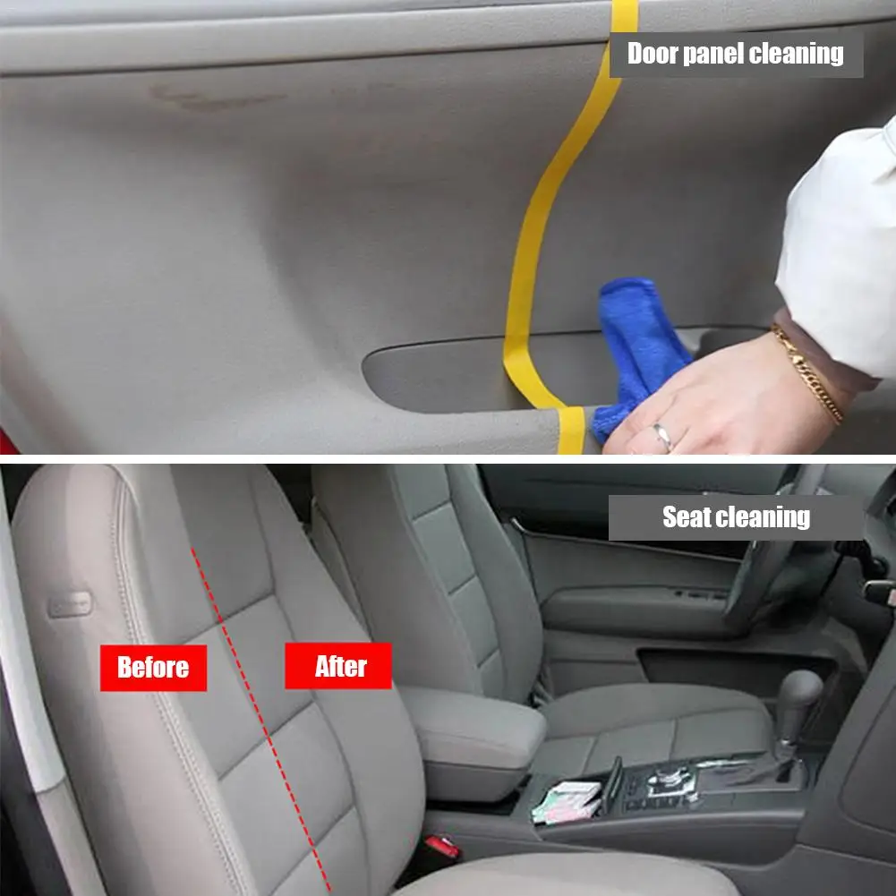  Car Accessories Car Interior Agent Ceiling Cleaner Home Flannel Scratch RemoWoven Fabric Water-free