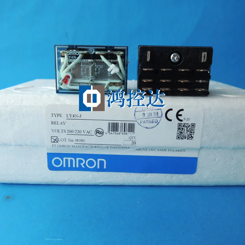 Новое реле LY4N J AC220V|Датчики| |