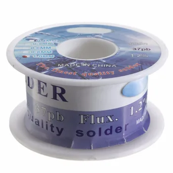 

1mm PB37/SN63 Rosin Core Solder Wire Tin Lead Line Soldering Welding Iron Wire Flux Reel For Electronics Devices Mayitr