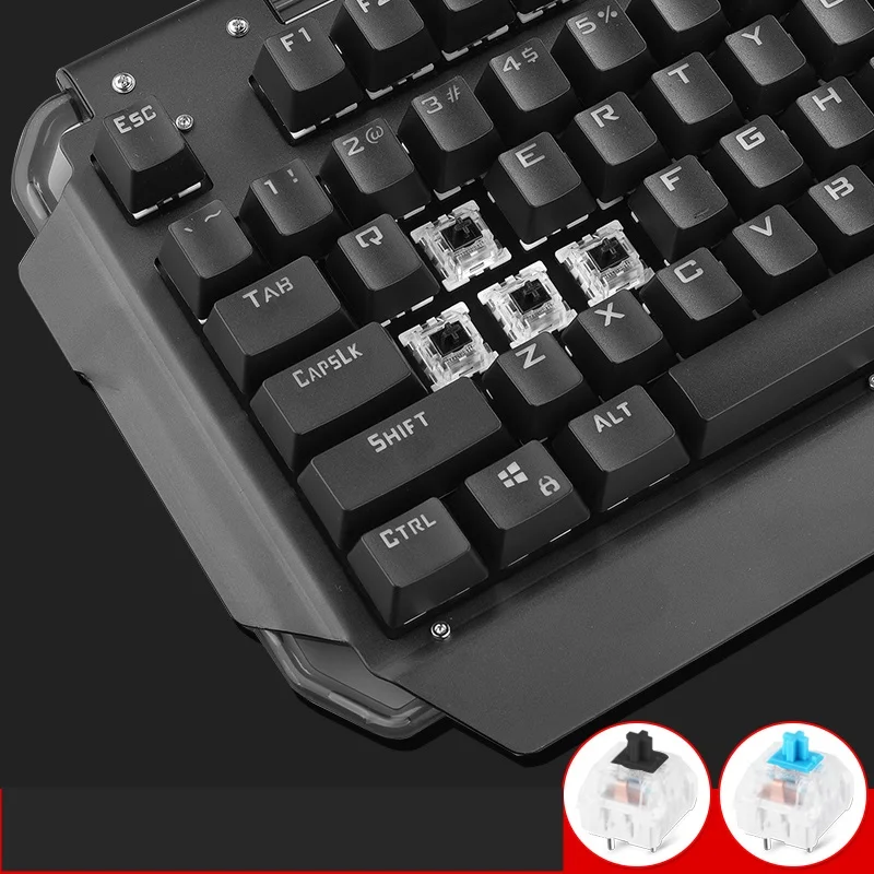 Технология Apedra X10 Ретро Круглый Светильник пишущая машинка Трансмиссия Keycap Проводная Механическая игровая клавиатура несколько светильник эффекты