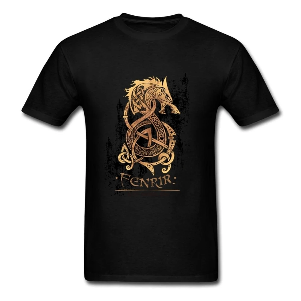 Футболка Vikings Berserk модная упругая хлопковая футболка с коротким рукавом 3XL