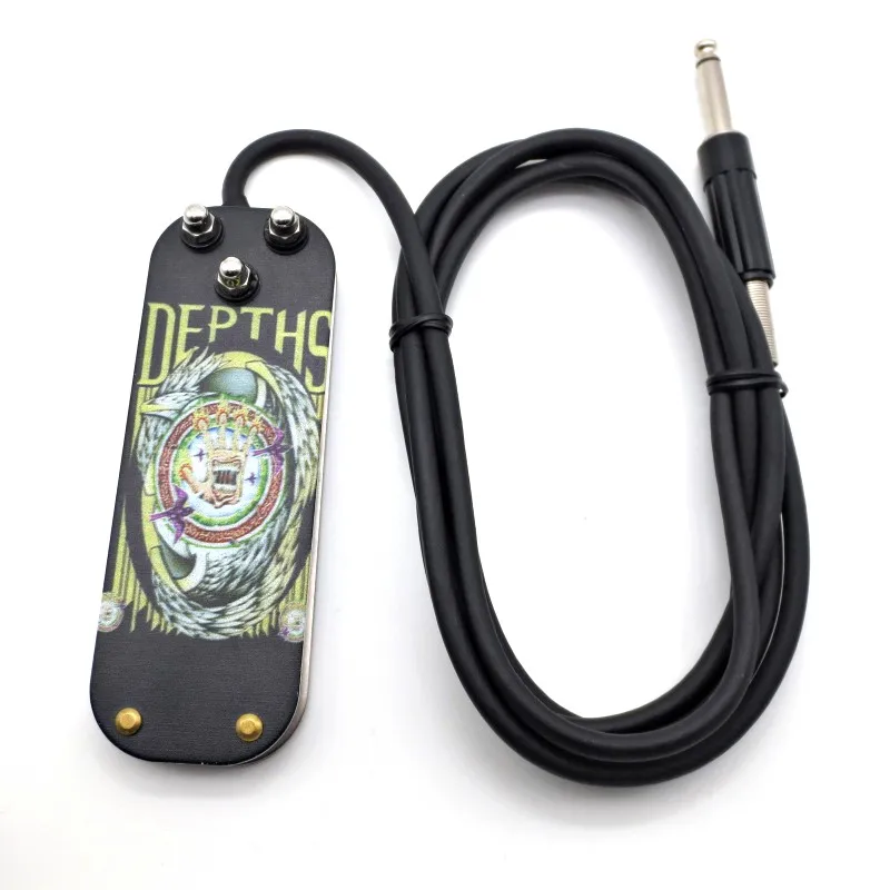 

Thick Stainless Steel Pedal Tattoo Foot Switch with Thick Cable for Tattoo Power Supply