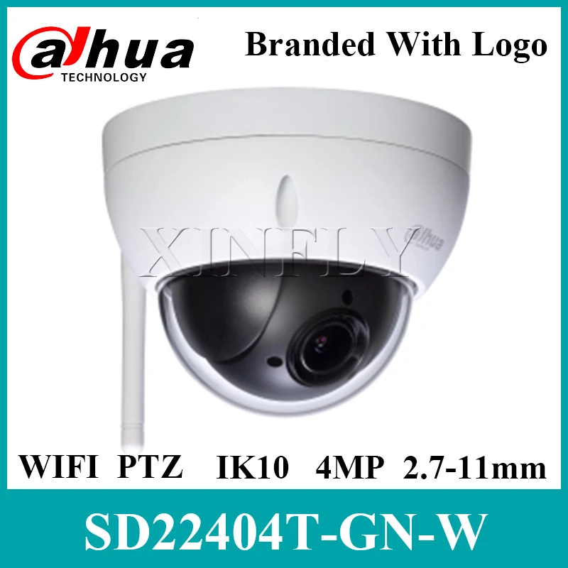 

Dahua SD22404T-GN-W 4MP 4x PTZ Wi-Fi Network Camera English Firmware Upgrade SD22404T-GN SD22204T-GN SD29204T-GN With Logo
