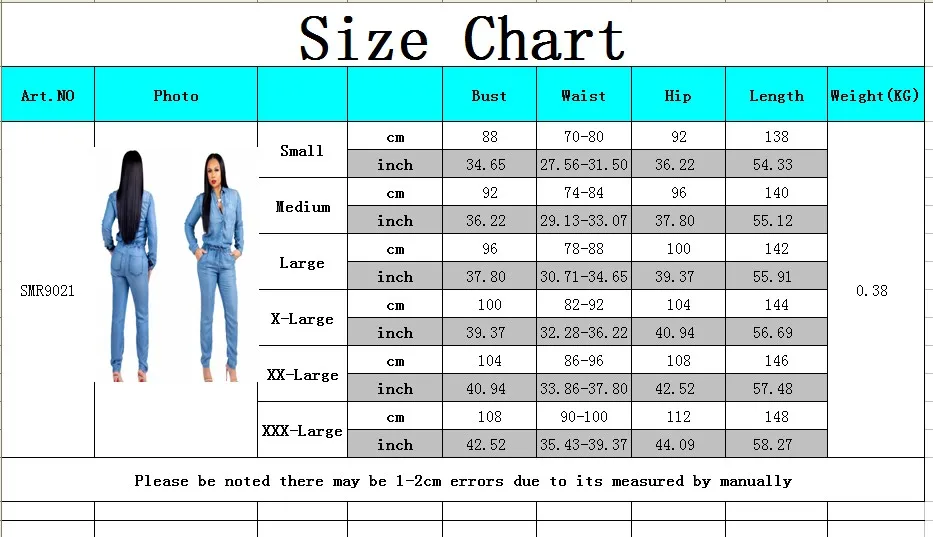 2018 Autumn Denim Jumpsuit Bind Rompers Fashion Women Long Sleeves Jumpsuits Sexy Slim Overalls Plus Size S~3XL (11)