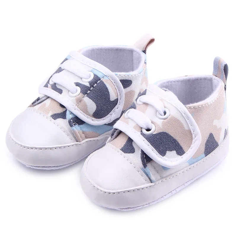 Fashion Classic Camo Newborn Baby Shoes First Walkers Anti