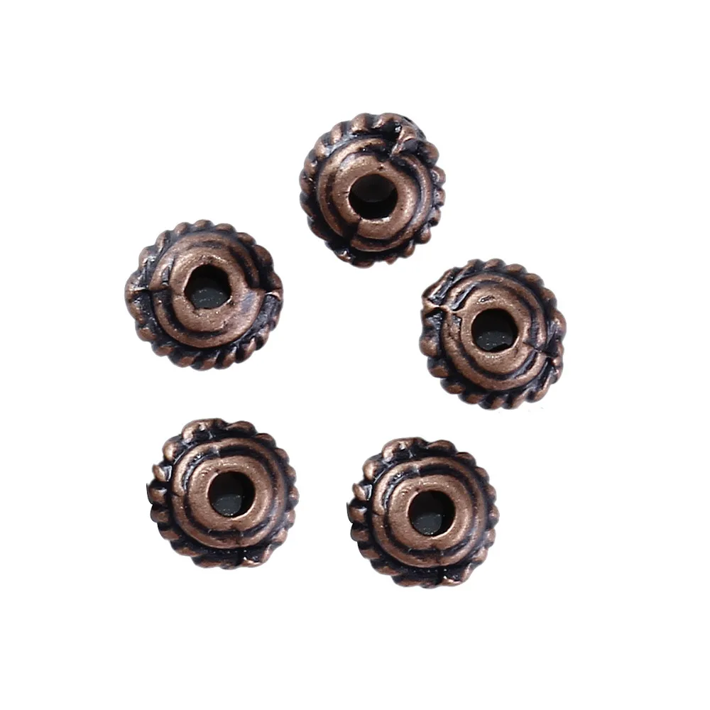 DoreenBeads античные медные бусины из сплава на основе цинка колеса спейсеры сделай