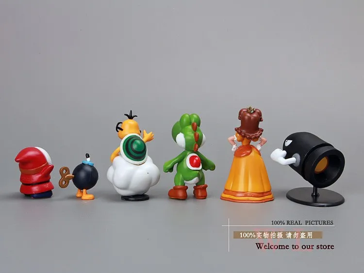 Free Shipping Super Mario Bros PVC Action Figures Toys Dolls 12pcs/set SMFG183 Free Shipping Super Mario Bros PVC Action Figures Toys Dolls 12pcs/set SMFG183