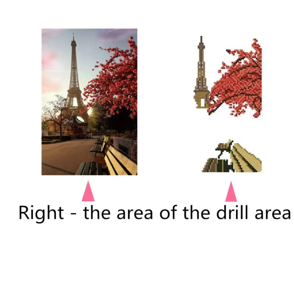 London Paris City DIY 5D Diamond Painting Embroidery DIY Paint By Number Kit Home Wall Decoration 