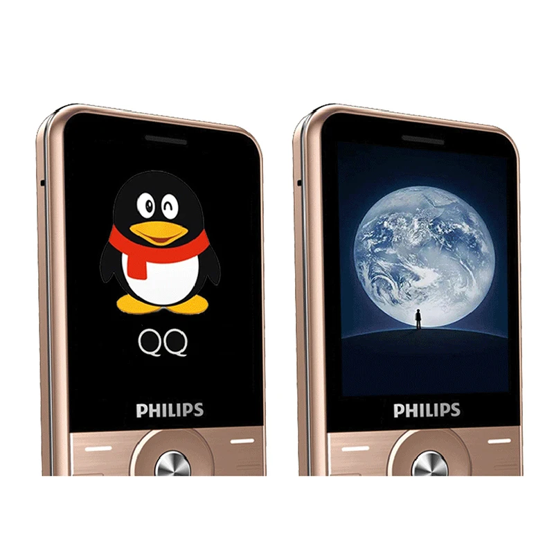 Оригинальный светодиодный фонарик Philips E183A 2 4 дюйма GSM2G 1450 мАч две Sim карты 240x320P FM