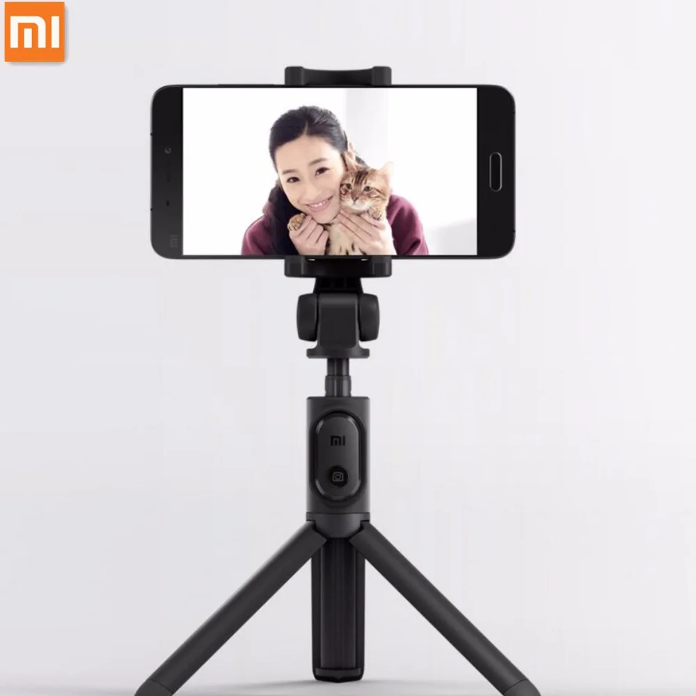 

Original Xiaomi Mi Tripod Selfie Stick+Bluetooth 3.0 Shutter Remote 360 Rotation Lightweight Foldable for Smart Android 4.3 IOS5