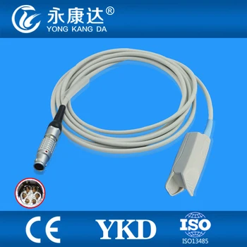

Free Shipping Nonin 6pin plug Adult Finger Clip Spo2 Sensor, 3M