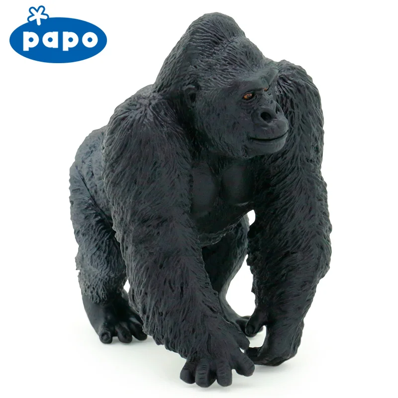 Игрушечная Горилла kumgang Papo wild animal|gorilla toy|toy modelmodel toy |