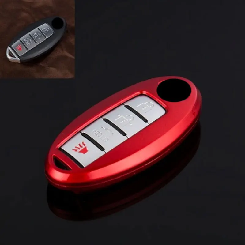 

Icecare Remote Control Car Keychain Key Cover Case For Nissan X-Trail T31 Note Qashqai j10 Tidda Livida T32 Teana March Juke