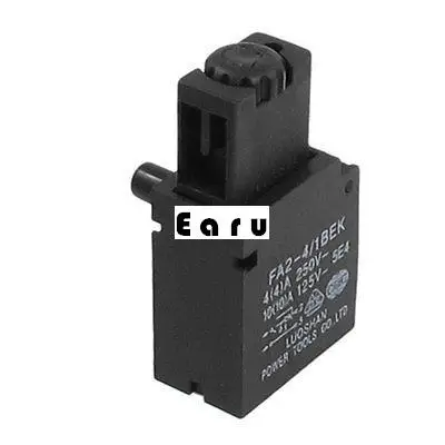 

250VAC 4A 125VAC 10A Lock On Electric Drill Trigger Switch for Hitachi 10VA