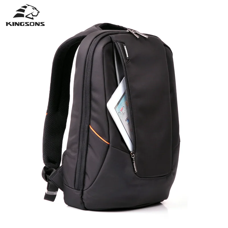 Günstige Kingsons Wasserdicht Männer Frauen Rucksack Business Reise Rucksack Schwarz Männlichen Rucksack Große Laptop Computer Rucksack 15,6 zoll