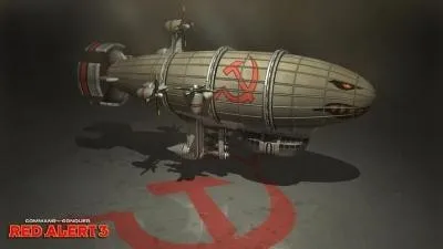 3D бумажная модель Command& Conquer: Красный оповещение 3 Киров дирижабль модель DIY ручной работы детские игрушки