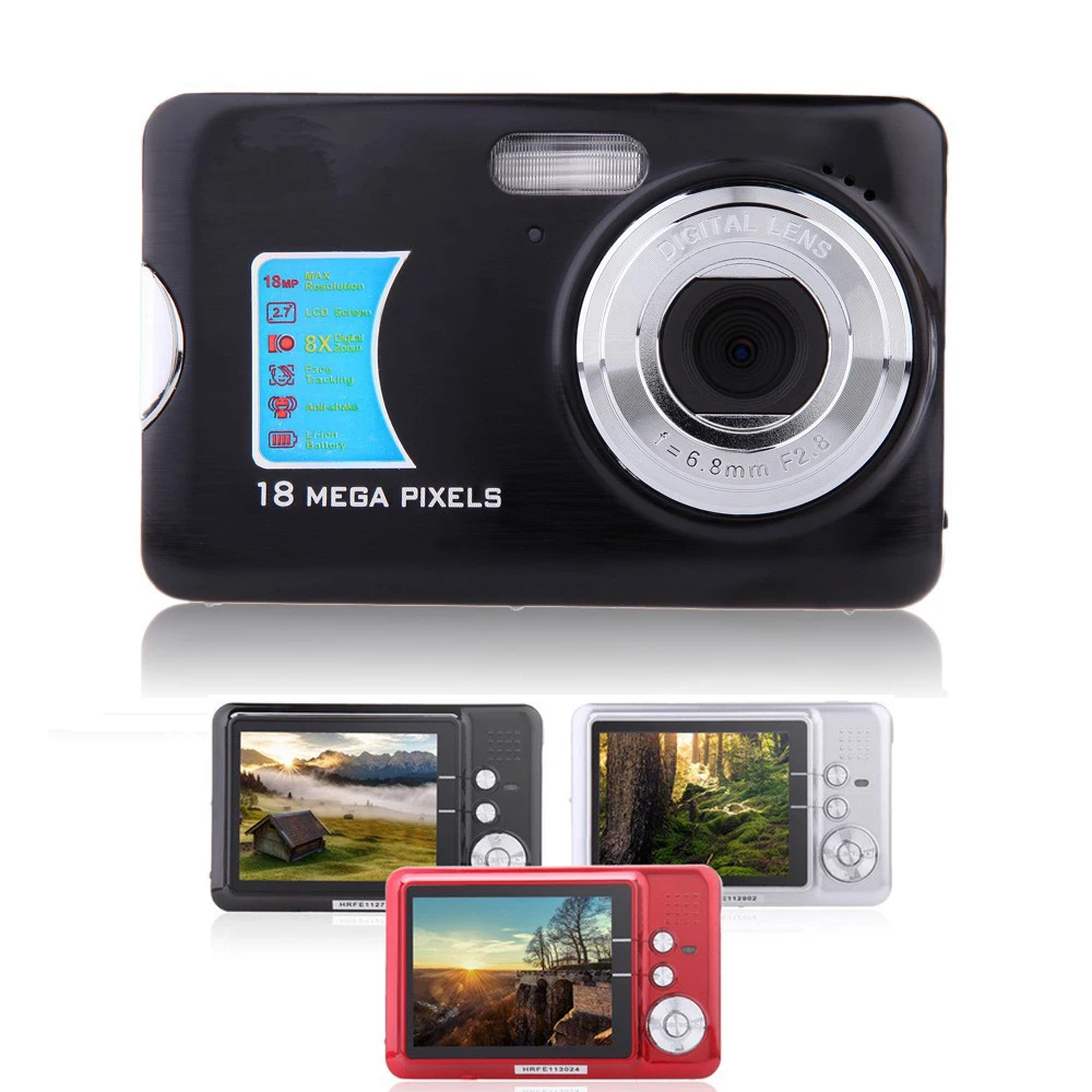 Winait Max 18MP digital compact camera , take both photo