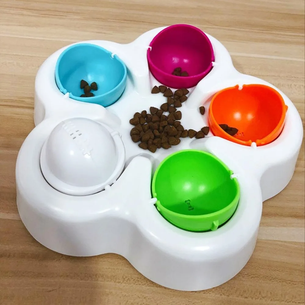 Pet IQ smart toys Cat Dog Intelligence Educational Ball Toy Pet Slow Feeding Interactive Intelligent Training Toy Pet Supplies