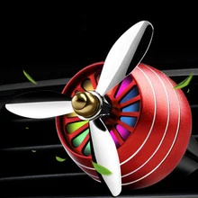 Автомобильный освежитель воздуха, хороший запах, светодиодный, мини Кондиционер, Вентиляционный Выход, духи, зажим, свежий ароматерапия, ароматизатор, сплав, авто аксессуары