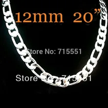 Venta de la promoción, caliente Nuevos Artículos/hombres Joyería/de Alta Calidad/925 Collar de Cadena de Plata