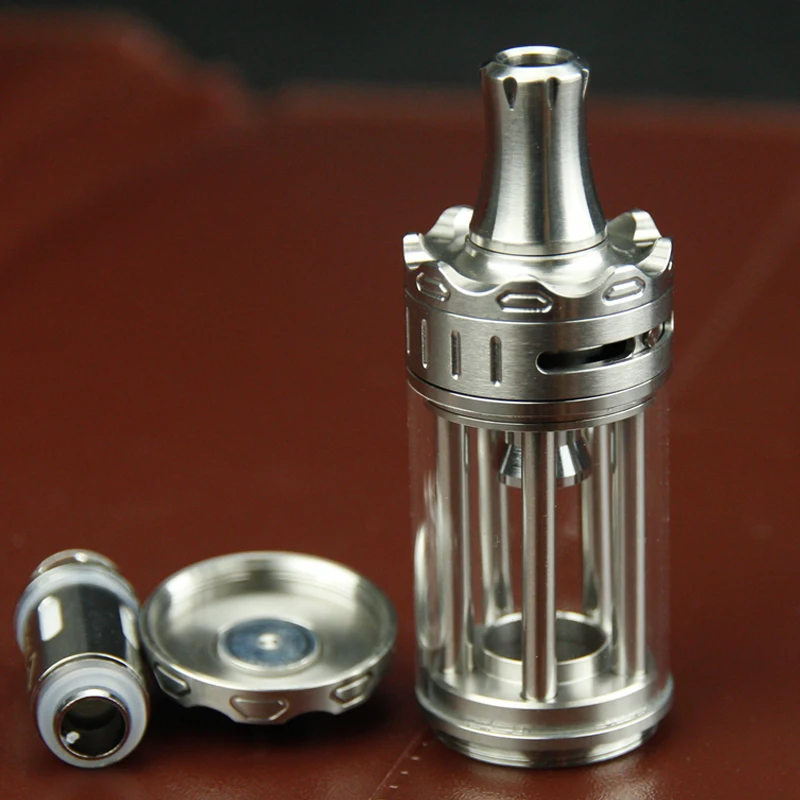 

Rofvape Witcher Tank 23.5mm 5.5 ml TC Atomizer With Fiber Freaks Cotton Rofvape Electronic Cigarette Atomizer Tank fit witcher