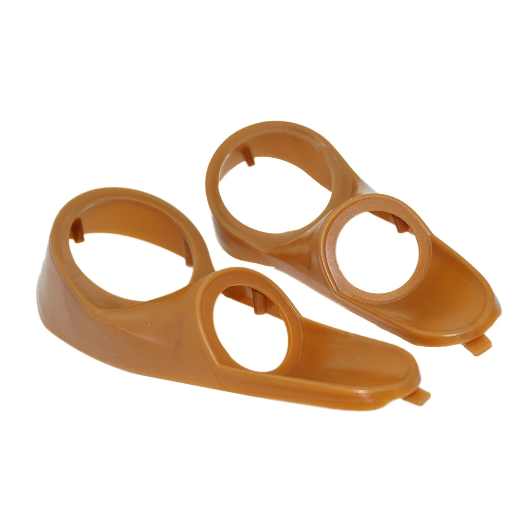2 Pieces 3 Way Electronic Car Audio Crossover Coaxial Speaker Gasket Bracket Plastic