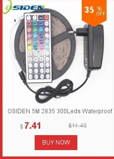 OSIDEN 5 м черный PCB RGB 5050 светодиодный скотч белый/теплый белый/синий СВЕТОДИОДНАЯ лента SMD 5050 DC12V IP20 без водонепроницаемости 60 Светодиодный/M светодиодный шнур