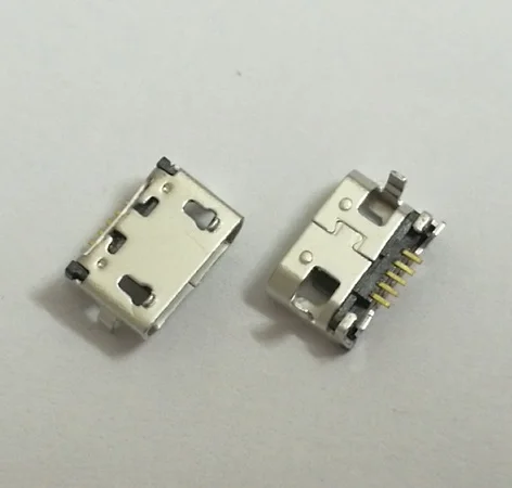 200 шт Micro 5pin USB разъем Зарядное устройство Разъем для lenovo A7600 A7600H A3000 A3000H A788T S930 S390 зарядки dock