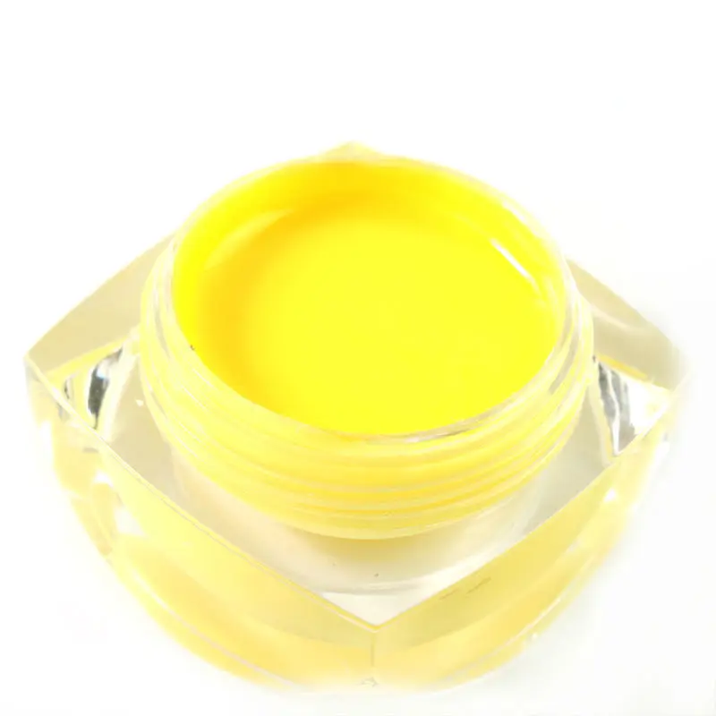 yellow gel nail polish