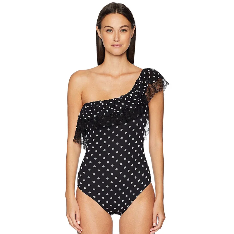 Купальщик купальники женские для девочки купальник женский one piece swimsuit women with ruffles женский с рюшами ретро push up swimwear кружево монокини Monokini Спортивный костюм Maillot