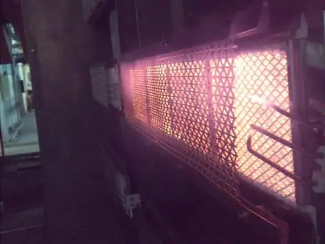 Автоматическая управляемая газовая инфракрасная Лучистая горелка для пищевой